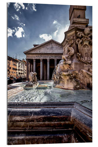 Galleritryk Pantheon Rome, Italy