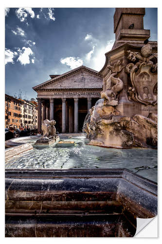 Vinilo para la pared Pantheon Rome, Italy