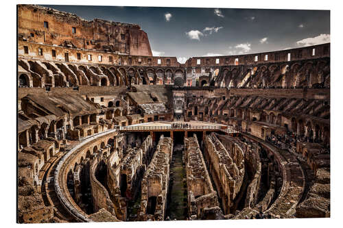 Stampa su alluminio Colosseum Rome, Italy