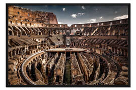 Gerahmter Kunstdruck Colosseum Rom, Italien