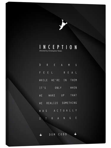 Lienzo Inception - Christopher Nolan