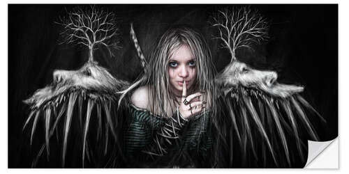 Självhäftande poster Hush