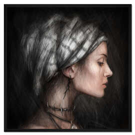 Gerahmter Kunstdruck Solitude