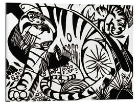 Aluminium print Tigers, 1912