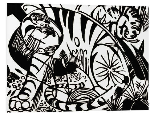 Tableau en PVC Tigers, 1912