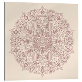 Gallery print Mandala on beige