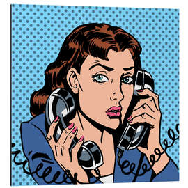 Magnettafel Die Sekretärin