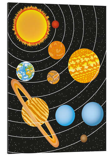 Gallery print Solar System III