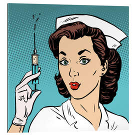 Gallery print Nurse with syringe