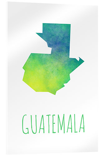 Acrylic print Guatemala