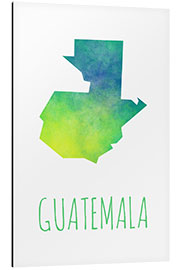 Aluminium print Guatemala