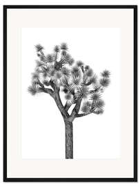 Gerahmter Kunstdruck Unter dem Kaktusbaum