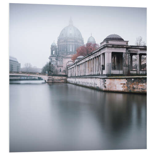 PVC-taulu Berlin Cathedral in winter fog