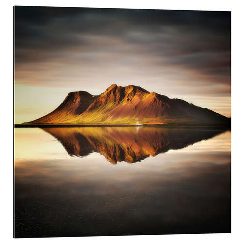 Quadro em plexi-alumínio Mt. Bjarnarhafnarfjall