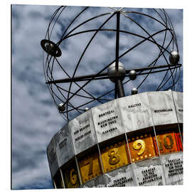 Magnettafel Weltzeituhr