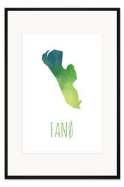 Gerahmter Kunstdruck Fanø