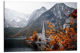 Aluminium print Hallstatt