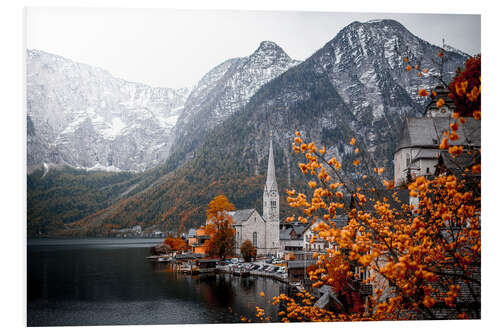 Foam board print Hallstatt