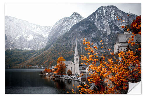 Sticker mural Hallstatt