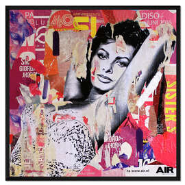 Gerahmter Kunstdruck All of It I