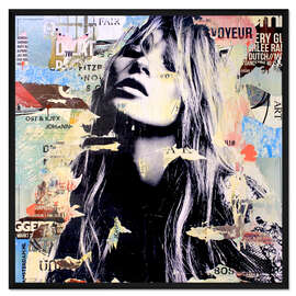 Gerahmter Kunstdruck It's a sin to be tired