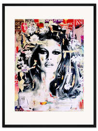 Gerahmter Kunstdruck Brigitte Bardot - She's Your Friend II