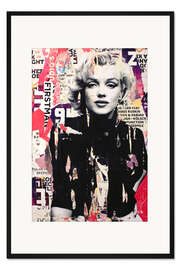 Gerahmter Kunstdruck Marilyn Monroe
