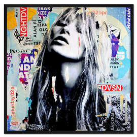 Gerahmter Kunstdruck It's a sin to be tired