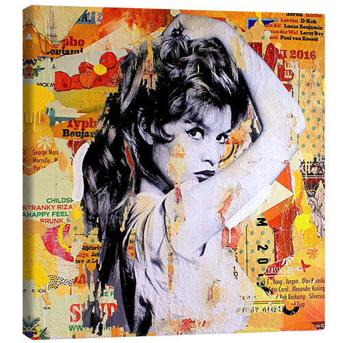 Leinwandbild Brigitte Bardot Pop-Art I