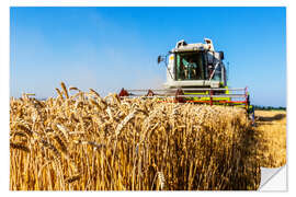 Wall sticker Farmer at harvest