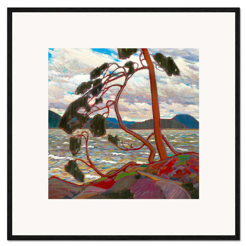 Impresión de arte enmarcada The West Wind