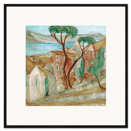 Stampa artistica con cornice Spanish landscape