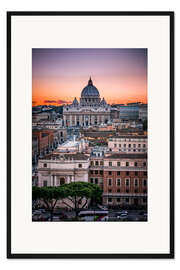 Gerahmter Kunstdruck St. Paul's Basilica