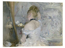 Foam board print Woman at Her Toilette