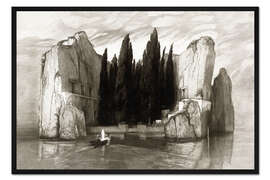 Gerahmter Kunstdruck Die Insel der Toten