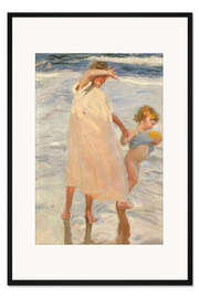 Gerahmter Kunstdruck Zwei Schwestern, Valencia