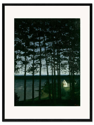Innrammet kunsttrykk Fisherman's cottage