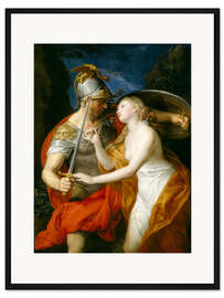 Gerahmter Kunstdruck Krieg und Frieden