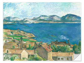 Wall sticker The Bay of Marseille, Seen from L'Estaque