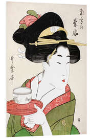 Foam board print Southern tea house