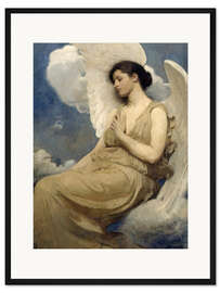 Gerahmter Kunstdruck Geflügelte Figur