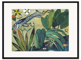 Gerahmter Kunstdruck Der Sprung des Hasen