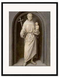 Kehystetty taidepainatus Saint Anthony of Padua