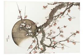 PVC print Plum Blossoms and Moon