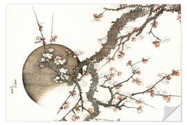 Wall sticker Plum blossom and the moon