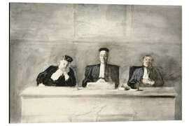 Magnettafel Die drei Richter