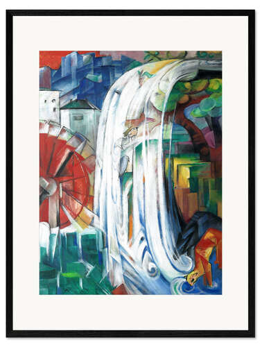 Plakat artystyczny premium w ramie The enchanted mill