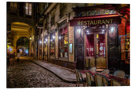 Magnettafel Pariser Café