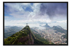Gerahmter Kunstdruck Rio de Janeiro