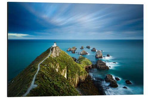 Alubild Nugget Point Lighthouse, Nugget Point, Otago, South Island, New Zealand, Pacific